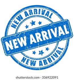 New arrival rubber stamp