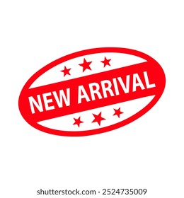 New Arrival, Rubber stamp Design vector, illustration