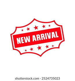 Nueva llegada, sello de goma Vector de diseño, ilustración