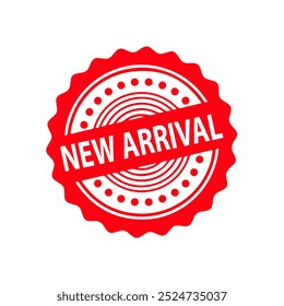 New Arrival, Rubber stamp Design vector, illustration
