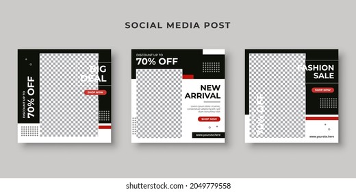 New arrival sale social media post template