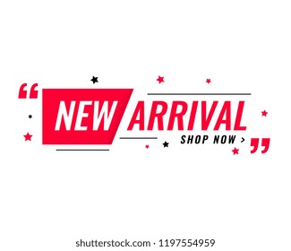 New Arrival Simple Modern Banner 