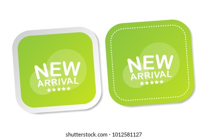 New Arrival Stickers