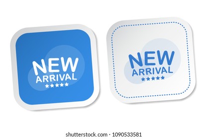 New Arrival Stickers