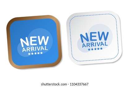 New Arrival Stickers