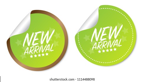 New Arrival Stickers