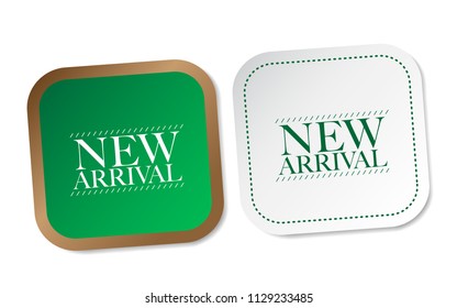 New Arrival Stickers