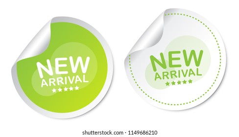 New Arrival Stickers
