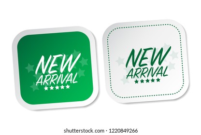 New Arrival Stickers