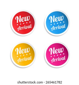 New Arrival Stickers
