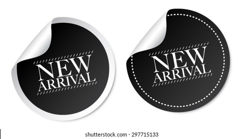 New arrival stickers