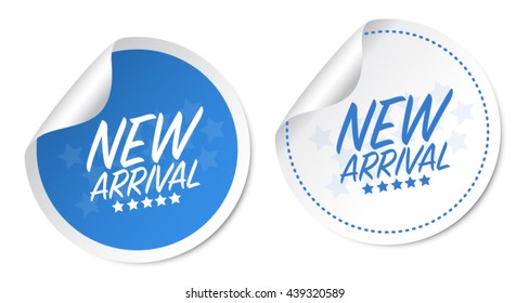 New arrival stickers