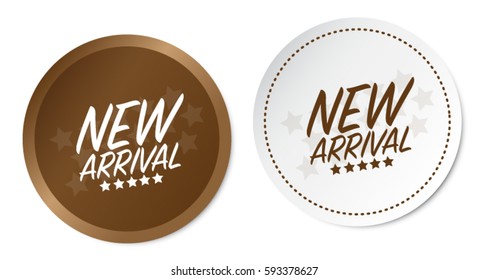 New Arrival Stickers