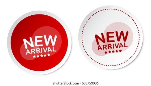 New Arrival Stickers