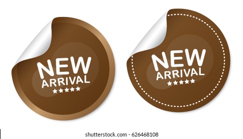 New Arrival Stickers