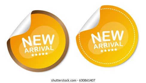 New Arrival Stickers