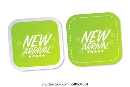 New Arrival Stickers