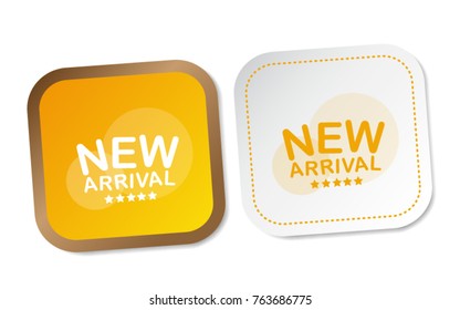 New Arrival Stickers