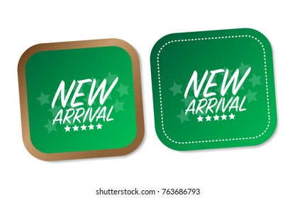 New Arrival Stickers