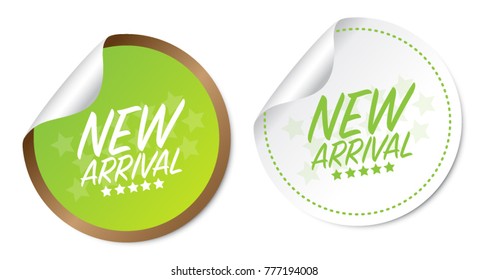New Arrival Stickers