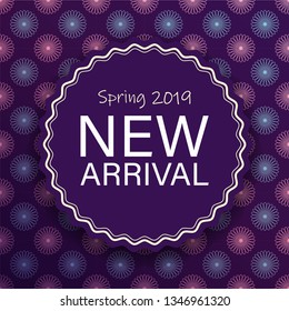 New Arrival Vector Banner.