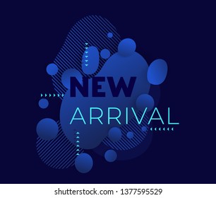 new arrival, vector banner design
