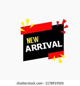 New Arrival Vector Template Design Illustration