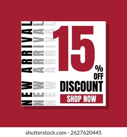 Desconto para Novas Entradas 15% Fora da Promoção