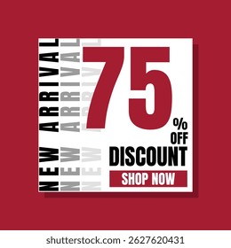 Desconto para Novas Entradas 75% Fora da Promoção