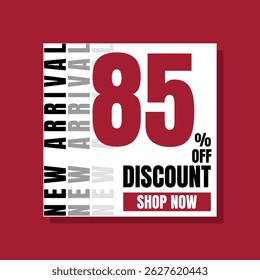 Desconto para Novas Entradas 85% Fora da Promoção