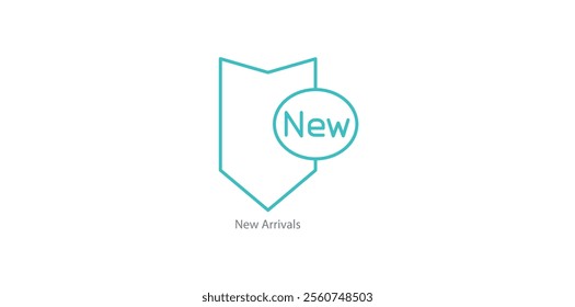 New Arrivals Latest Products Vector Icon