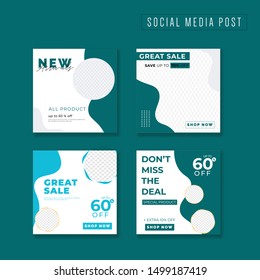 new arrivals product sale banner promotion, special square template design vector, simple design editable and compatible for more product and services