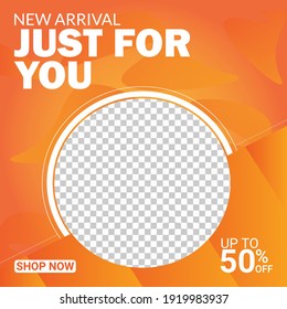 New arrivals sale banner. Abstract liquid banner. Tag or Banner Illustration As A Simple Vector and Trendy Symbol for Design Presentation or Application  banner template.