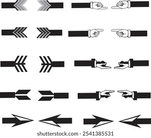 new Arrow or Finger Design use New 