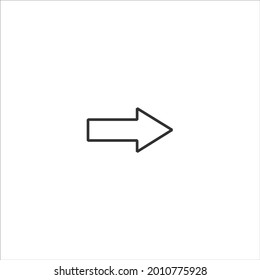 Nuevo icono vectorial de flecha 2021