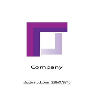 nuevo vector de logotipo de letra de arte