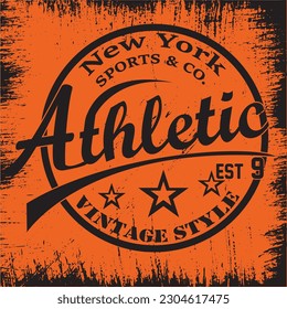 New Athletic t-shirt Design - 2023
