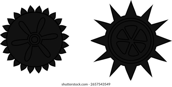 New attractive vector mandala icon