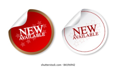 New available stickers
