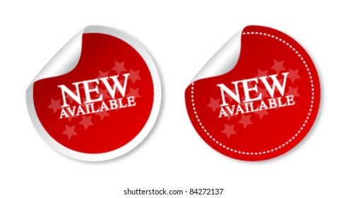 New available stickers