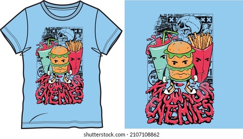 New Awesome Tshirt graphic design vector