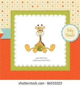 new baby announcement card