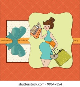 new baby announcement card