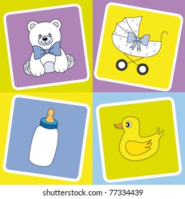 new baby boy shower invitation