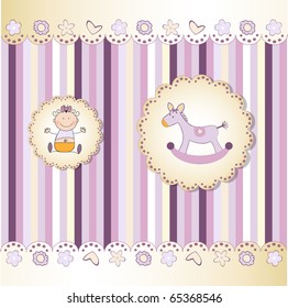 new baby invitation