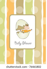 new baby shower announcement