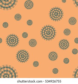New background with creative abstract fractal pattern. Soft lines vintage pattern for backdrop. Decorative ornament backdrop for fabric, textile, wrapping paper, card, invitation, wallpaper design.