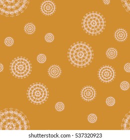 New background with creative abstract fractal pattern. Soft lines vintage pattern for backdrop. Decorative ornament backdrop for fabric, textile, wrapping paper, card, invitation, wallpaper design.