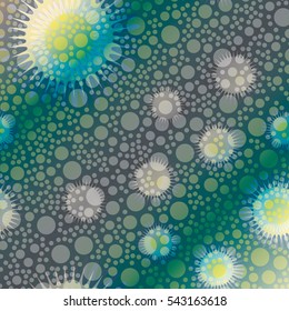 New background with creative abstract fractal pattern. Soft lines vintage pattern for backdrop. Decorative ornament backdrop for fabric, textile, wrapping paper, card, invitation, wallpaper design.