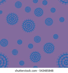 New background with creative abstract fractal pattern. Soft lines vintage pattern for backdrop. Decorative ornament backdrop for fabric, textile, wrapping paper, card, invitation, wallpaper design.